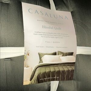 Casaluna Blissful F/Q Rayon from Bamboo Dark Olive Green